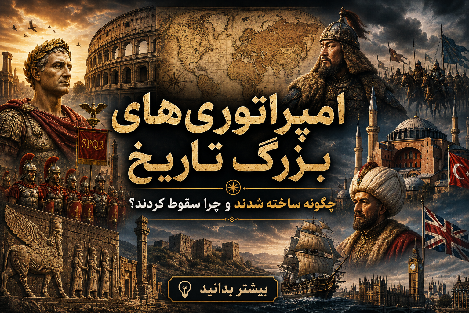 امپراتوری‌های بزرگ تاریخ